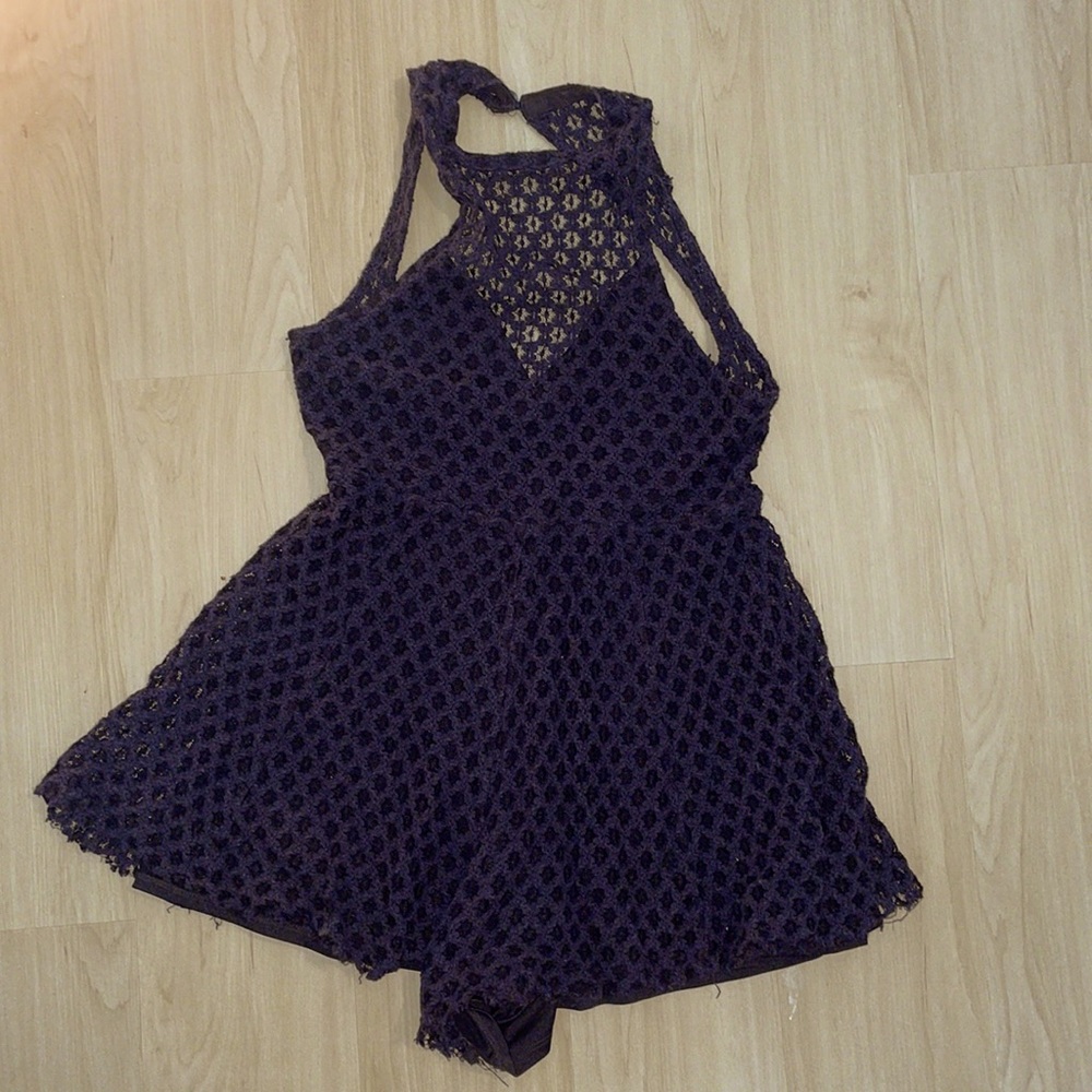 Brown romper